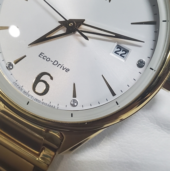 NEW Citizen Chandler FE6102-53A Ladies 37mm Silver Dial MSRP $295 main image 8